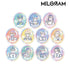 『MILGRAM -ミルグラム-』トレーディング Ani-Art KAWAII label オーロラダイカットステッカー ver.A(単位/BOX)