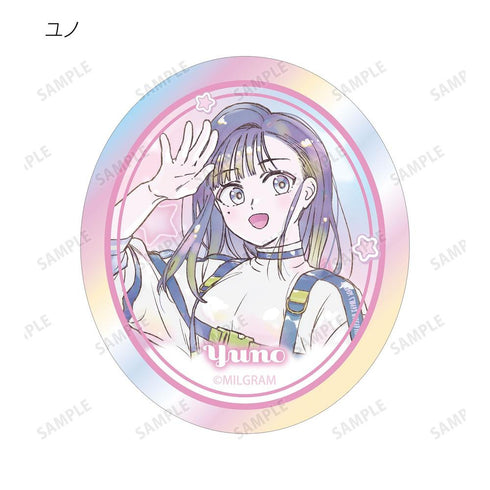 『MILGRAM -ミルグラム-』トレーディング Ani-Art KAWAII label オーロラダイカットステッカー ver.A(単位/BOX)