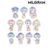 『MILGRAM -ミルグラム-』トレーディング Ani-Art KAWAII label オーロラダイカットステッカー ver.B(単位/BOX)