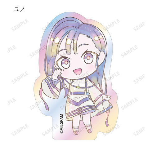 『MILGRAM -ミルグラム-』トレーディング Ani-Art KAWAII label オーロラダイカットステッカー ver.B(単位/BOX)