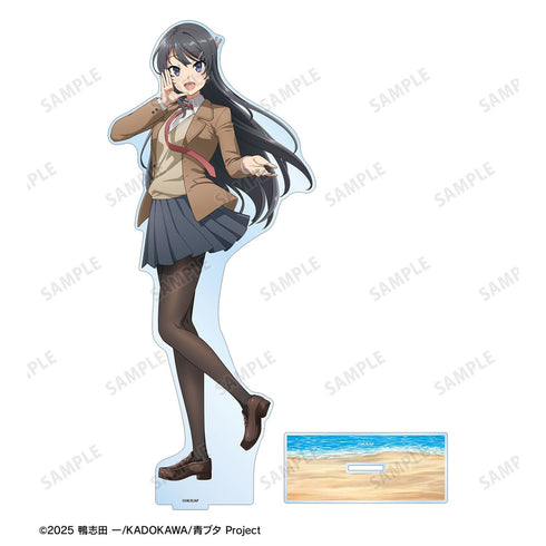 『青春ブタ野郎シリーズ』描き下ろし 桜島麻衣 海での思い出ver. 特大アクリルスタンド