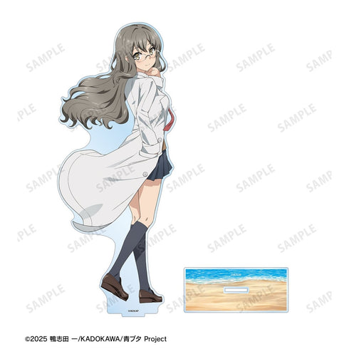 『青春ブタ野郎シリーズ』描き下ろし 双葉理央 海での思い出ver. 特大アクリルスタンド