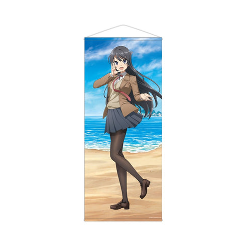 『青春ブタ野郎シリーズ』描き下ろし 桜島麻衣 海での思い出ver. 等身大タペストリー