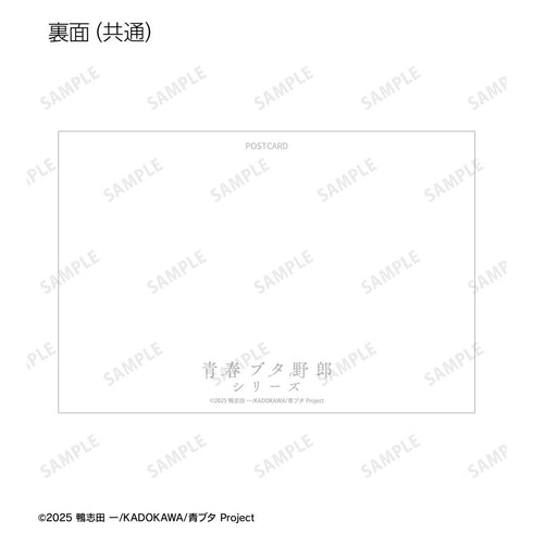 "Seishun Buta Yarou Series" Sakuta Azusagawa Scene Postcard 3-Piece Set