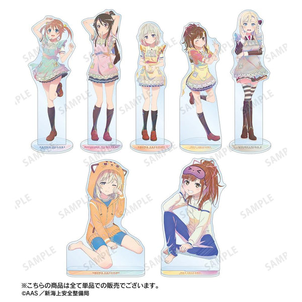《高中舰队》全新绘制 西崎芽依 制服围裙版 Ani-Art clear label 第3弹 BIG亚克力立牌