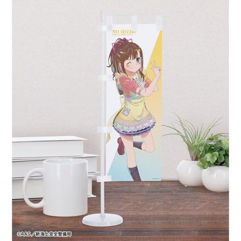 《高中艦隊》全新繪製 西崎芽依 制服圍裙版 Ani-Art clear label 第3彈 迷你旗幟