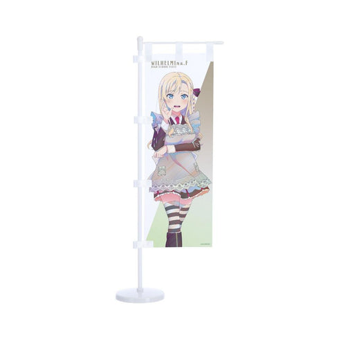 《高中艦隊》全新繪製 維爾赫米娜 制服圍裙版 Ani-Art clear label 第3彈 迷你旗幟