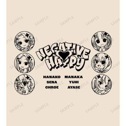 《Negative Happy》全新繪製 第二支MV合集 Negative版 BIG拉鍊托特包