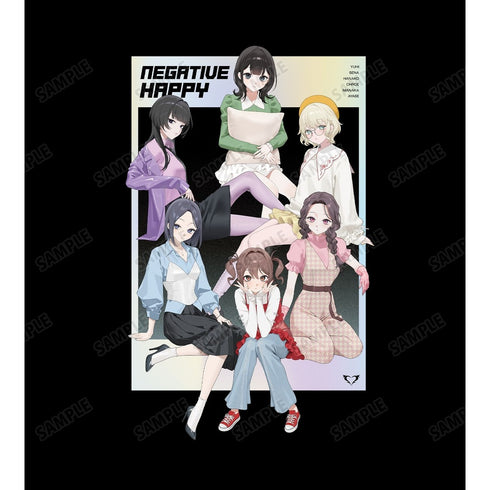 《Negative Happy》全新拍摄 第2支MV合集 偶像版 BIG剪影T恤 男女通用款