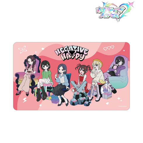 『ネガティヴハッピィ』描き下ろし 2nd MV集合 ネガティヴver. マルチデスクマット