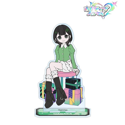 《Negative Happy》全新繪製 真奈香 第二支MV Negative版 BIG壓克力立牌