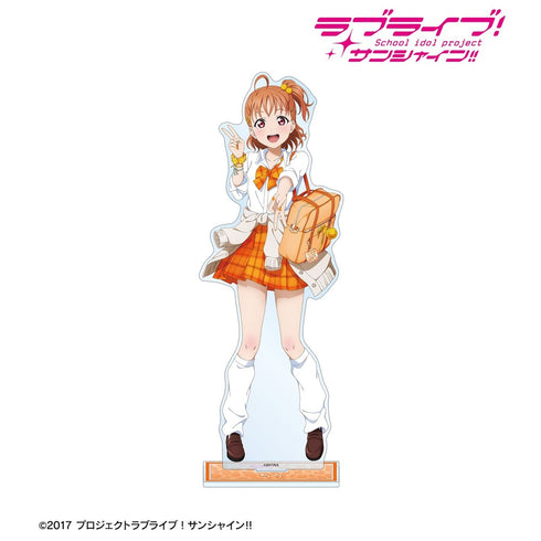 『ラブライブ!サンシャイン!!』描き下ろし 高海千歌 ギャル制服ver. 特大アクリルスタンド
