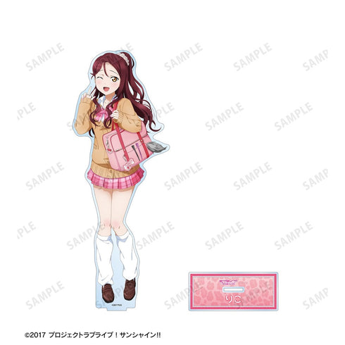 《Love Live! Sunshine!!》全新绘制 樱内梨子 辣妹制服版 特大亚克力立牌