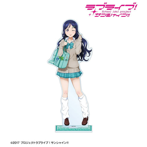 『ラブライブ!サンシャイン!!』描き下ろし 松浦果南 ギャル制服ver. 特大アクリルスタンド