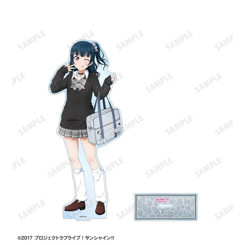 『ラブライブ!サンシャイン!!』描き下ろし 津島善子 ギャル制服ver. 特大アクリルスタンド