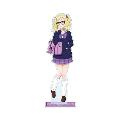 『ラブライブ!サンシャイン!!』描き下ろし 小原鞠莉 ギャル制服ver. 特大アクリルスタンド