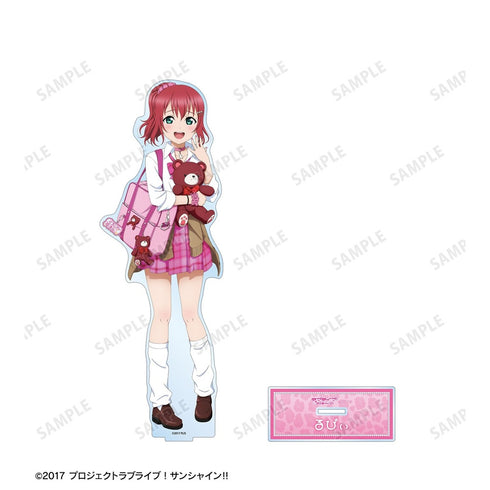 《Love Live! Sunshine!!》全新绘制 黑泽露比 辣妹制服版 特大亚克力立牌