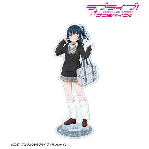 "Love Live! Sunshine!!" Original Illustration: Yoshiko Tsushima - "Gyaru" School Uniform Ver. BIG Acrylic Stand