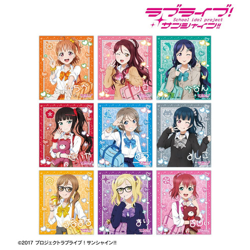 《Love Live! Sunshine!!》全新绘制 辣妹制服版 亚克力收藏卡(单位/盒)