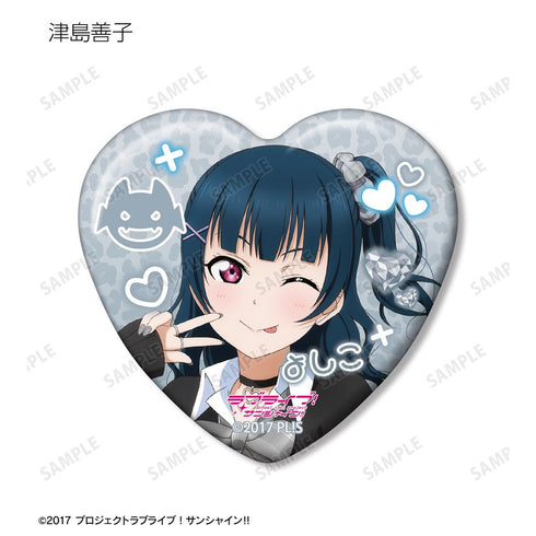 『ラブライブ!サンシャイン!!』描き下ろし ギャル制服ver. トレーディングハート型缶バッジ(単位/BOX)