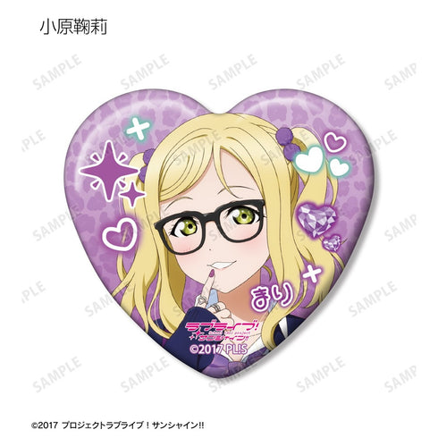 『ラブライブ!サンシャイン!!』描き下ろし ギャル制服ver. トレーディングハート型缶バッジ(単位/BOX)