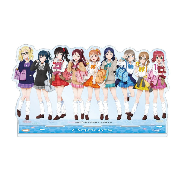 『ラブライブ!サンシャイン!!』描き下ろし 集合 ギャル制服ver. ジオラマアクリルスタンド