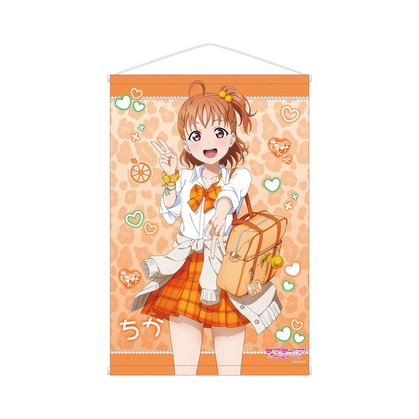 『ラブライブ!サンシャイン!!』描き下ろし 高海千歌 ギャル制服ver. B2タペストリー