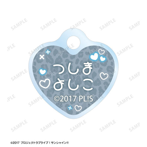『ラブライブ!サンシャイン!!』描き下ろし 津島善子 ギャル制服ver. 2連ワイヤーアクリルキーホルダー