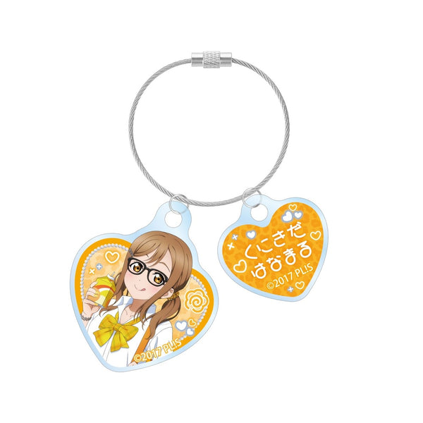 『ラブライブ!サンシャイン!!』描き下ろし 国木田花丸 ギャル制服ver. 2連ワイヤーアクリルキーホルダー