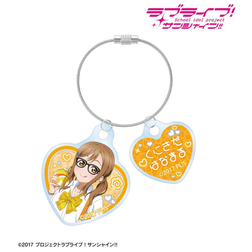 『ラブライブ!サンシャイン!!』描き下ろし 国木田花丸 ギャル制服ver. 2連ワイヤーアクリルキーホルダー