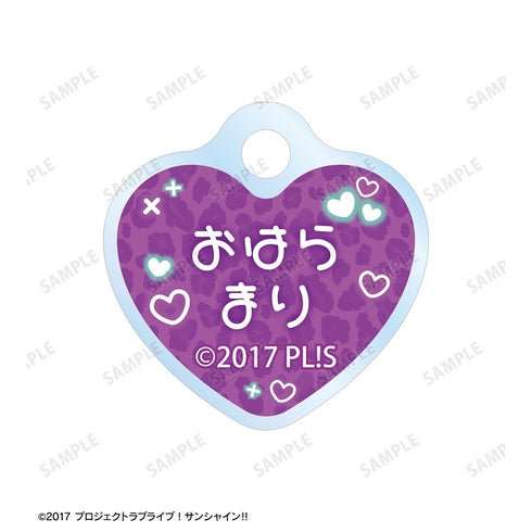 《Love Live! Sunshine!!》全新绘制 小原鞠莉 辣妹制服版 双连线亚克力钥匙扣