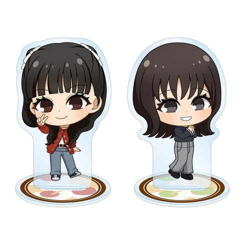 『佐藤日向と鈴木みのりのひなりんご』佐藤日向&鈴木みのり ちびキャラ アクリルスタンド2個セット