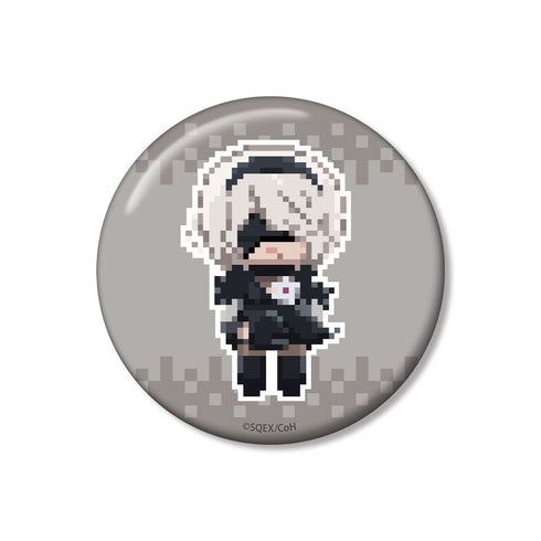 《NieR:Automata Ver1.1a》2B DOT DOT 100mm 徽章 ver.C