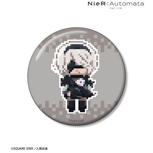 《NieR:Automata Ver1.1a》2B DOT DOT 100mm 徽章 ver.C