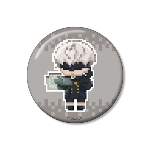 《NieR:Automata Ver1.1a》9S DOT DOT 100mm 徽章 ver.A