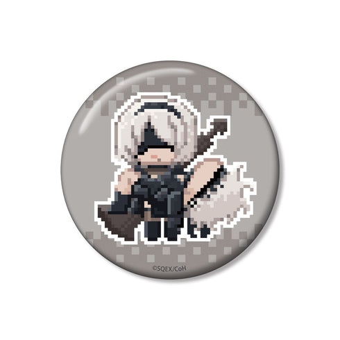 《NieR:Automata Ver1.1a》2B/9S DOT DOT 100mm 徽章 ver.A
