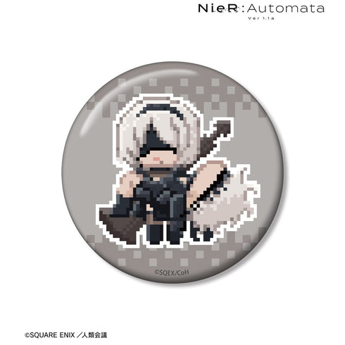 《NieR:Automata Ver1.1a》2B/9S DOT DOT 100mm 徽章 ver.A