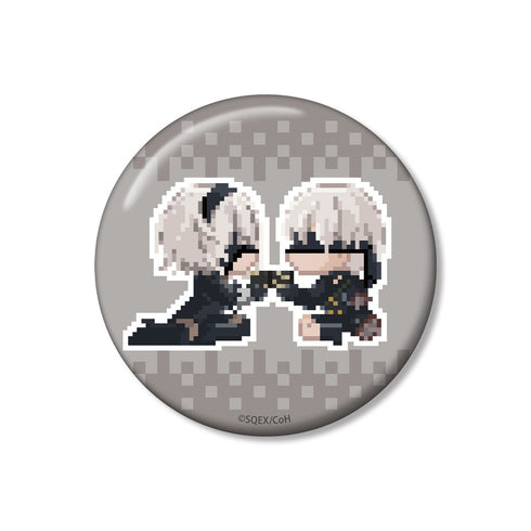 《NieR:Automata Ver1.1a》2B/9S DOT DOT 100mm 徽章 ver.B