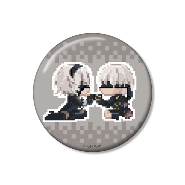『NieR:Automata Ver1.1a』2B/9S DOT DOT 100mm缶バッジ ver.B