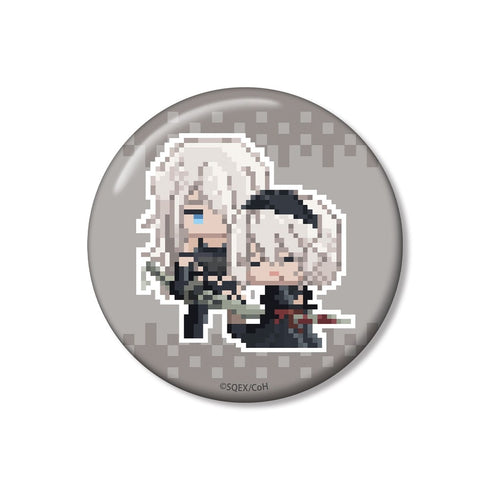 《NieR:Automata Ver1.1a》2B/A2 DOT DOT 100mm 徽章