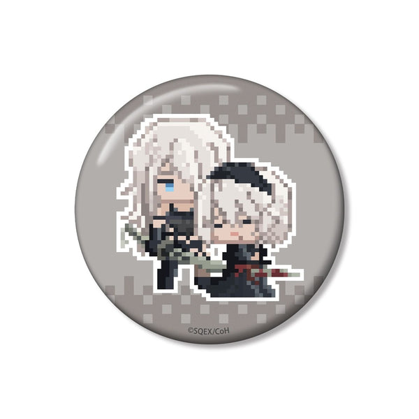 『NieR:Automata Ver1.1a』2B/A2 DOT DOT 100mm缶バッジ