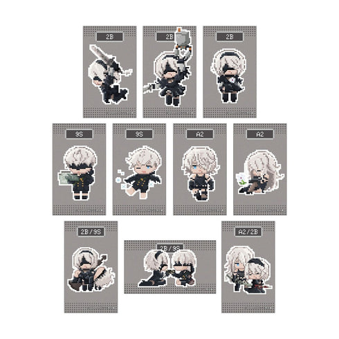 《NieR:Automata Ver1.1a》收藏卡 DOT DOT 插畫卡(單位/盒)