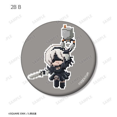 《NieR:Automata Ver1.1a》收藏級 DOT DOT 霧面金屬徽章(單位/盒)