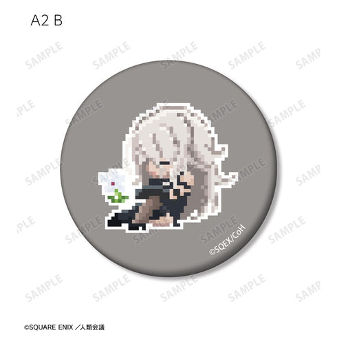 《NieR:Automata Ver1.1a》收藏級 DOT DOT 霧面金屬徽章(單位/盒)
