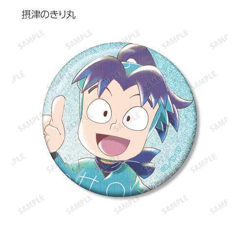 "Nintama Rantarō" Trading Ani-Art Aqua Label Series 2: Glitter Pin Badge Ver. B (Sold by the box)