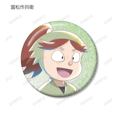 "Nintama Rantarō" Trading Ani-Art Aqua Label Series 2: Glitter Pin Badge Ver. B (Sold by the box)