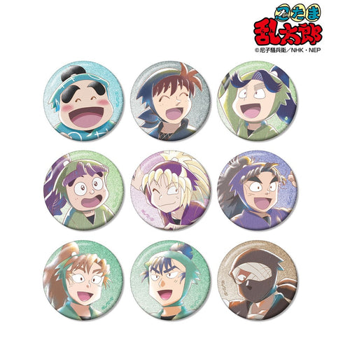 『忍たま乱太郎』トレーディング Ani-Art aqua label 第2弾 グリッター缶バッジ ver.C(単位/BOX)