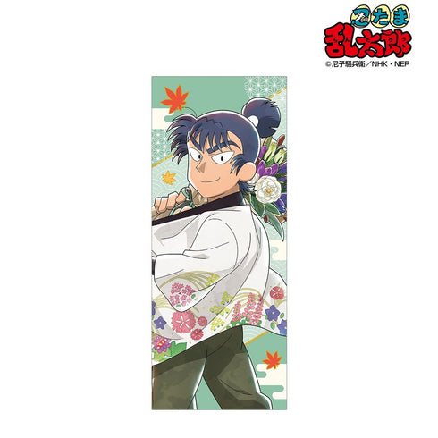 『忍たま乱太郎』描き下ろし 食満留三郎 AKIBIYORIの段 in HANA・BIYORI ver. フェイスタオル