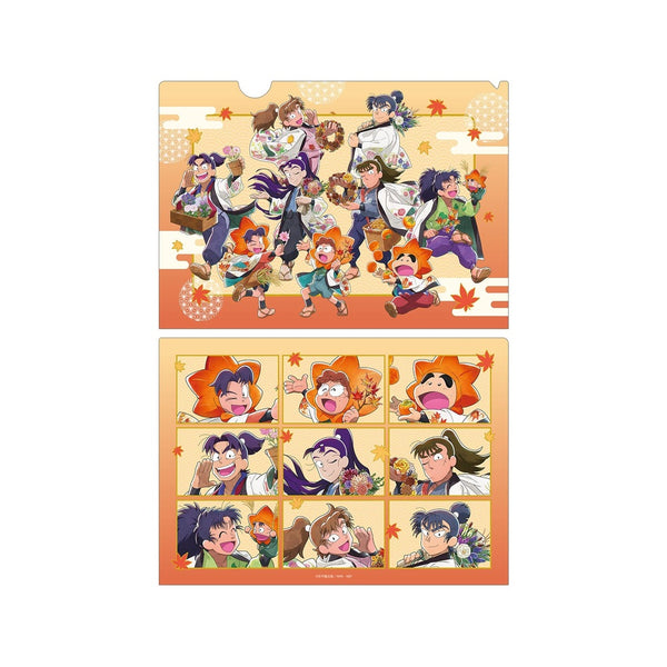 『忍たま乱太郎』描き下ろし 集合 AKIBIYORIの段 in HANA・BIYORI ver. クリアファイル