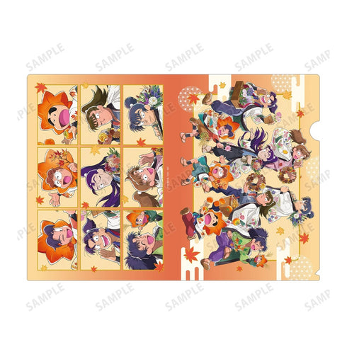 『忍たま乱太郎』描き下ろし 集合 AKIBIYORIの段 in HANA・BIYORI ver. クリアファイル